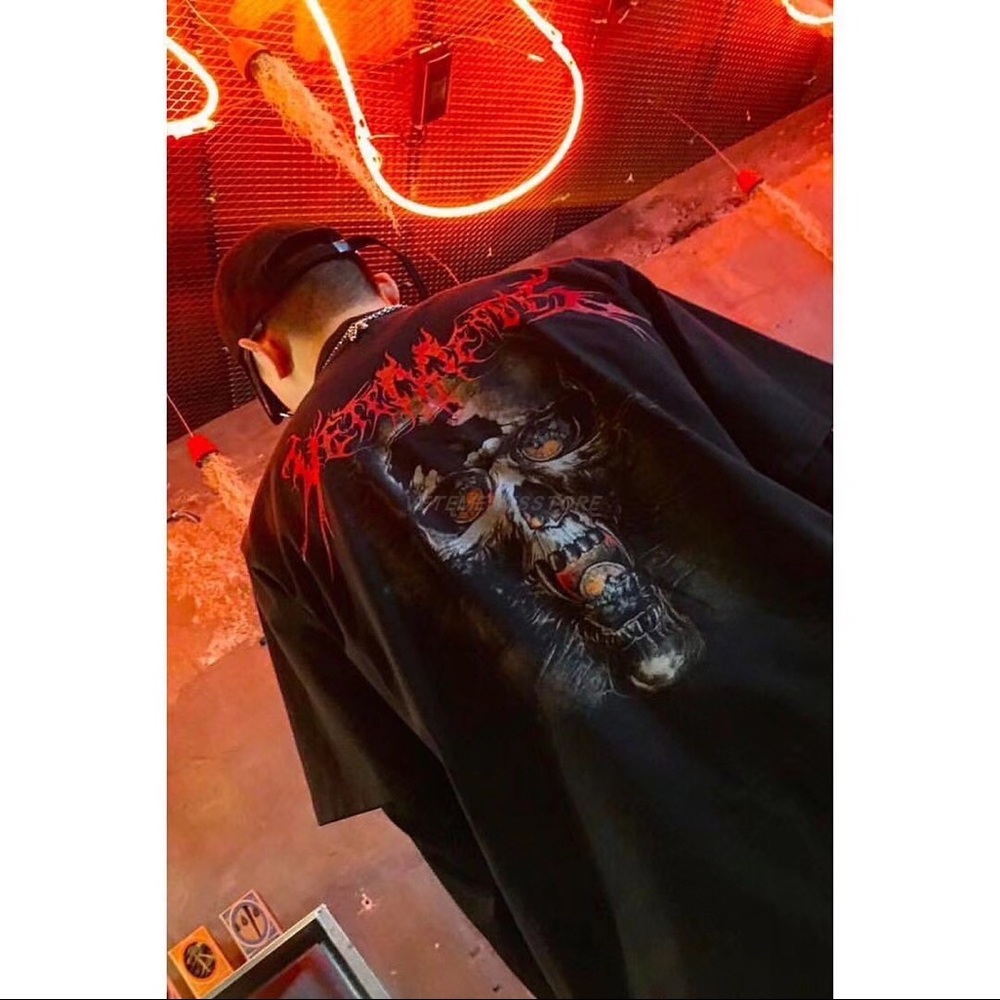 Vetements skull t-shirt